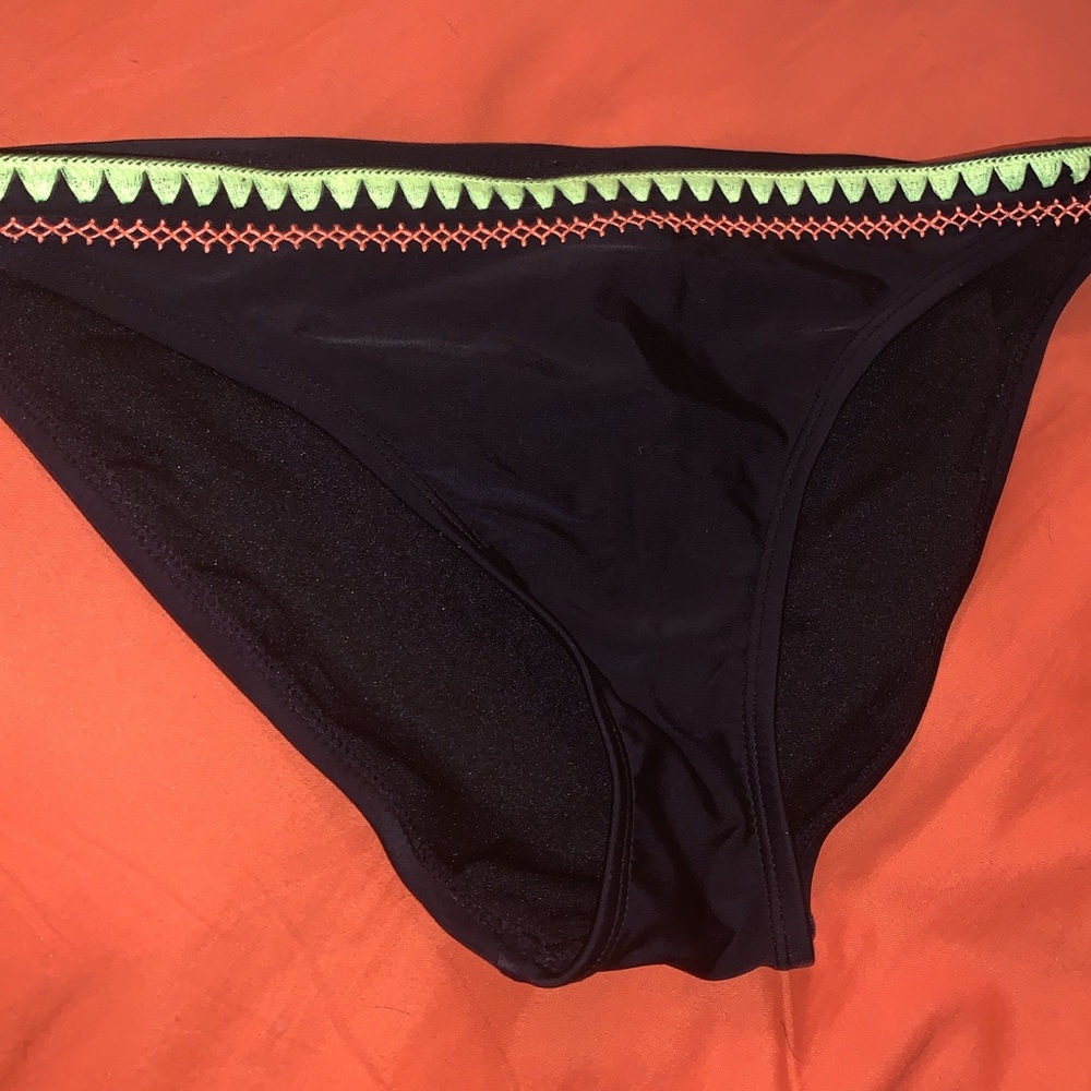 Black swim bottom